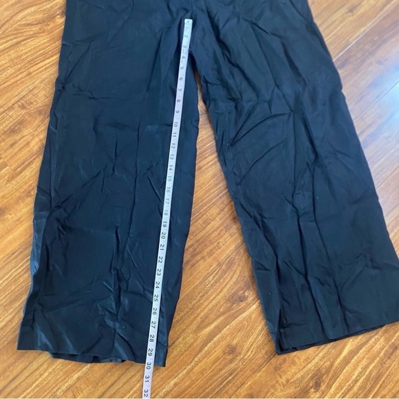 NWT New Coldwater Creek Women's Black Linen Wide Leg Brooke Classic Pant Size 1X - Picture 16 of 16